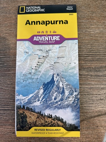 Annapurna map - map,