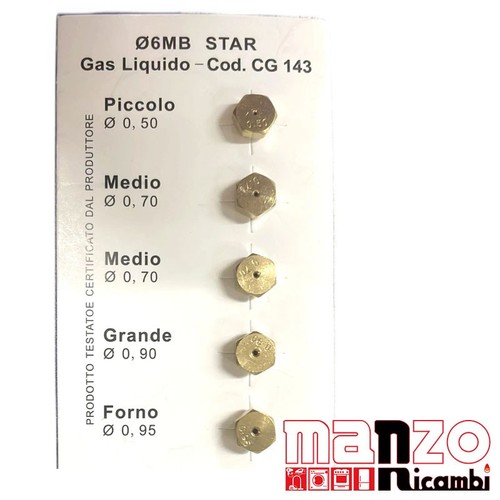 Ugelli iniettori 6mb - 6mb, x5