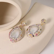 L17 Orecchini Brillanti Con