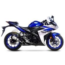 YAMAHA YZF R25 250 2014 A 2017 MARMITTA TERMINALE DI SCARICO LEOVINCE LV PRO