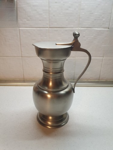 Caraffa vintage peltro - caraffa, in