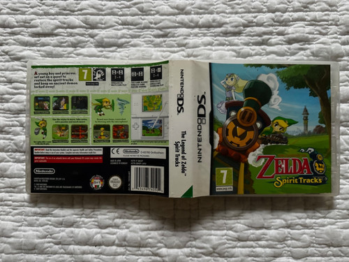 The legend zelda spirit - the,
