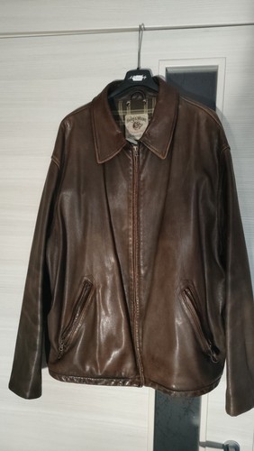 Giubbotto uomo pelle marrone - giubbotto,