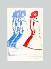 Giosetta FIORONI - "Gli involucri", 2019 - Serigrafia, 79 x 54 cm