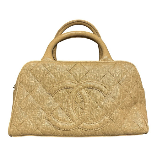 Borsa chanel beige caviale - borsa,