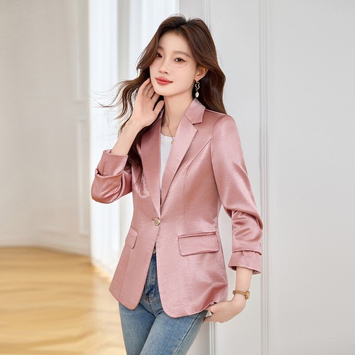 Blazer donna elegante rosa - donna,