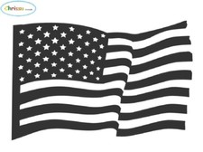 Adesivo bandiera USA 28x19 cm bandiera americana bandiera esercito bandiera a...