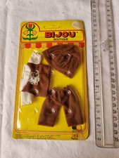 CEPPI RATTI BIJOU ANNI '80 BLISTER VESTITI BAMBOLINA DA COLLEZIONE