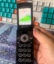 Sony Ericsson W980 Flip - nero - sbloccato - immacolato GRADO A+ - retrò classico