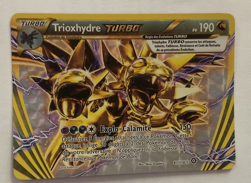 Carte pokemon trioxhydre - xy,
