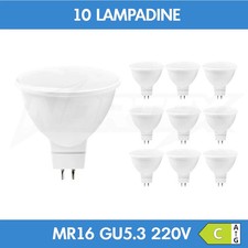 10 LAMPADINE MR16 (GU5.3) 220V