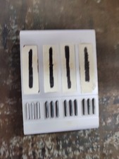 Modulo 4 pulsanti urmet Serie Vecchia