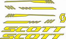 Kit adesivi telaio scott - adesivi,