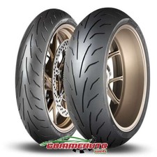 COPPIA GOMME DUNLOP 120/70ZR17