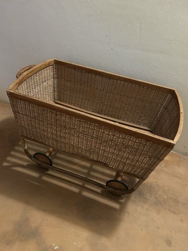 Culla vimini vintage - culla,