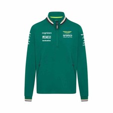 Felpa 1/4 Zip Aston Martin Cognizant F1 2024 Official Team