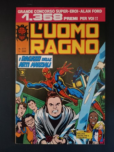 Fumetto uomo ragno corno - l'uomo,