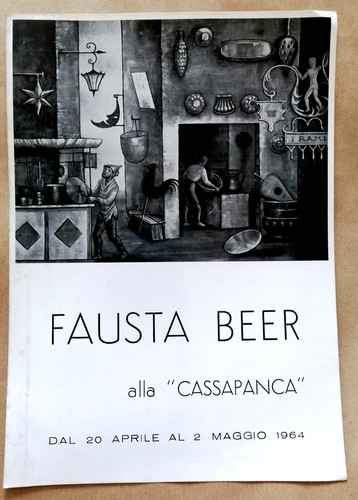 1964 invito mostra fausta - mostra,