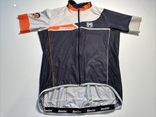 SANTINI ACQUA ZERO Maglia Uomo estiva Ciclismo Strada MTB Gravel Sz.2XL