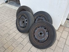 4 GOMME + 4 CERCHI IN FERRO R15