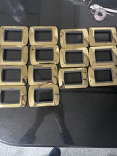 14 Placche Biticino Ottone