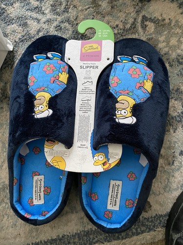 Pantofole blu uomo the - blu, da