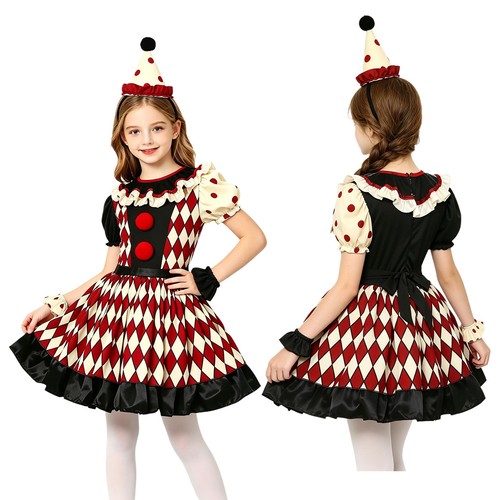 Costume vestito pagliaccio