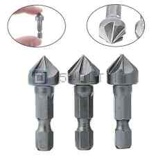 Set 3 Punte Svasatura 90 Gradi con Attacco Esagonale Legno