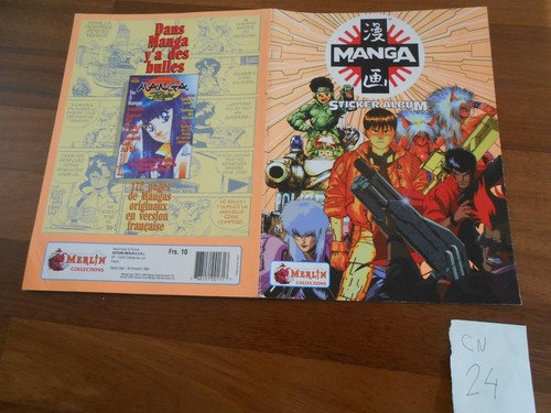 Manga sticker album - sticker,