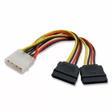 1pz CAVO ALIMENTAZIONE SATA PER PC MOLEX HARD DISK SCHEDA MADRE COMPUTER