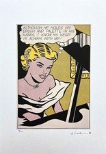 ROY LICHTENSTEIN - Ragazza al