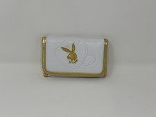 Portafoglio Playboy Golden Bunny Head nuovo senza etichetta