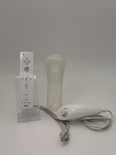 Controller Wii + Nunchuck Per Nintendo Wii / U Originale Cover In Silicone