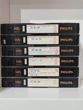 Lotto 6 VHS 1991 Cristina D'Avena - Teneramente e Balliamo e cantiamo con Licia