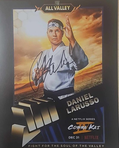 8x10 cobra kai larusso promo - cobra,