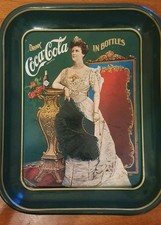 Vassoio Coca cola 50 anni 1975 Vintage Collezione