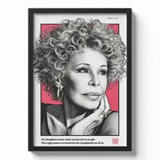 Poster ORNELLA VANONI con QR