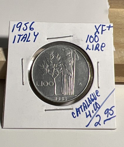 1956 italy 100 lire - italy, (inv