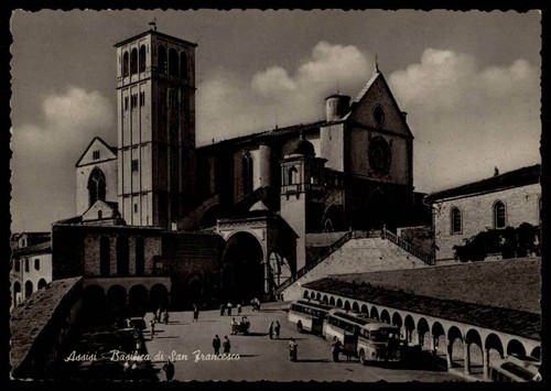 Cartolina italia san francesco - cartolina,