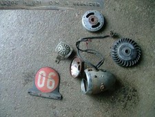 MOTO MOTORINO EPOCA MOTOM FARO FANALE CLACSON VOLANO DEVIO LUCI CEV PARASPRUZZI