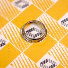 8x Boccola Fregio Fermo Coppa Ruota Renault Ricambi Auto Originali D Epoca