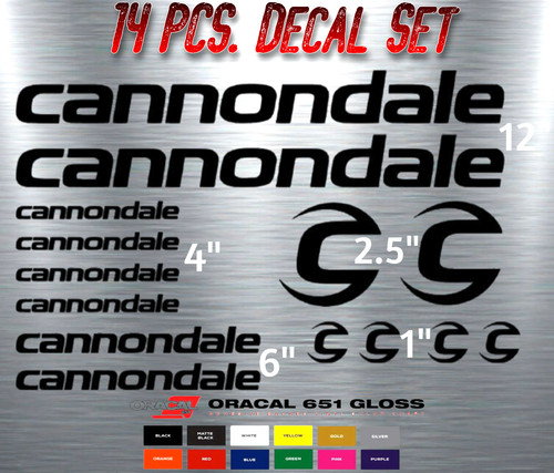 Set decalcomanie telaio - , bici