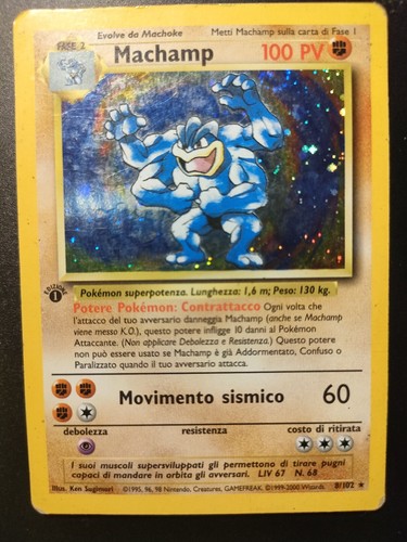 Machamp set base 102 68 - set, 8/102