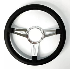 14" Polished 3-Spoke Slotted