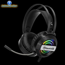 GAMING HEADSET MARVO TECH SCORPION HG8902 CUFFIE DA GIOCO MICROFONO LED RGB