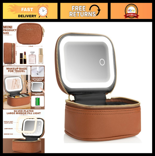 Borsa trucco led - borsa, compatta