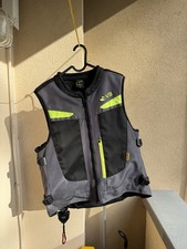 AIRBAG PER MOTO MAB V3 MOTOAIRBAG GILET FAST LOCK SOPRA GIACCA GRIGIO TG. S/M