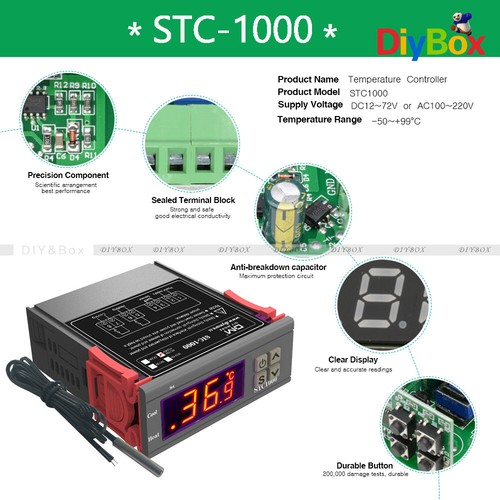 Stc 1000 24v - stc-1000, 110-220v