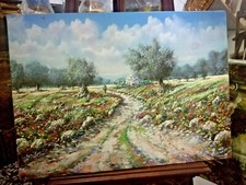 DIPINTO OLIO SU TELA,OPERA DI