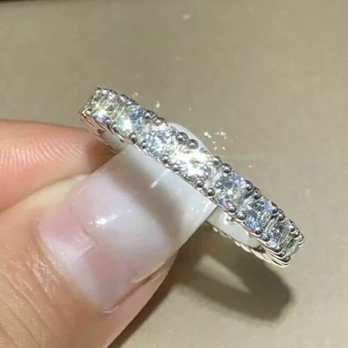 14k white gold plated 3ct - 14k,